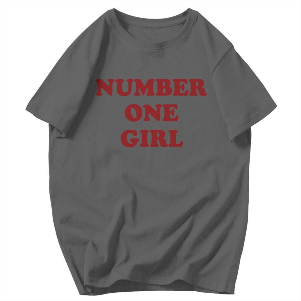 Men T Shirt ROSE Number One Girl 2025 Idea Y2K Graphic Short Sleeve Unisex Tops T Shirts