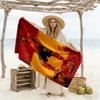 Lamine Yamal Lamina Final Football Artwork Beach Towel Soft Durable Quick-Dry Comfortable Lightweight Suitable for Swimming, Gym, Camping, Yoga Vacati