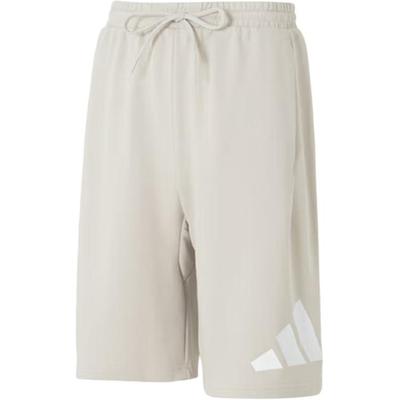 Sport Lifestyle Mode Doux Athlétique Cinq Points Shorts Décontractés Shorts Homme Blanc Cassé JE8955