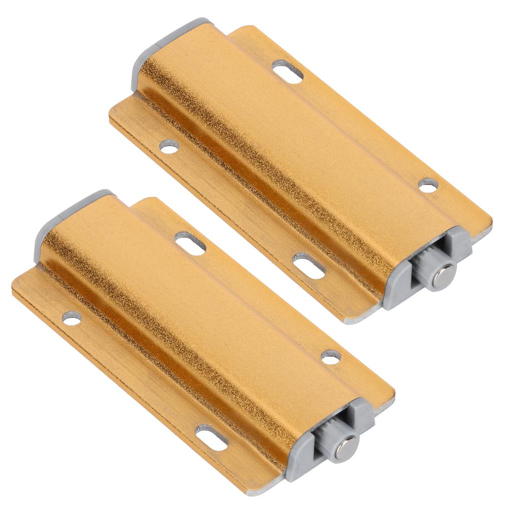 2er Set Magnetischer Druckriegel Türöffner Dämpfer für Schranktür Schublade Haushaltsbedarf