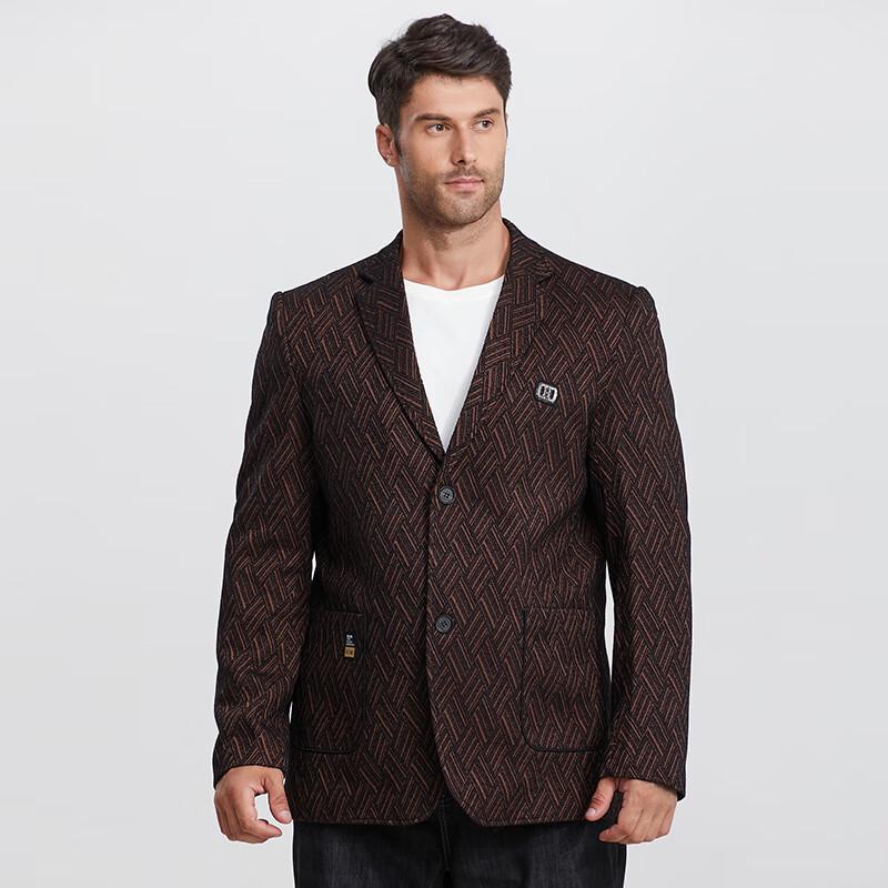 Dibinze Men's Plus Size Casual Blazer