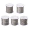 0.2/0.3/0.4/0.5/0.6mm Wire Earring Designing Wire Flexible Wire Suitable for Jewelry Crafting and Artistic Sculptures