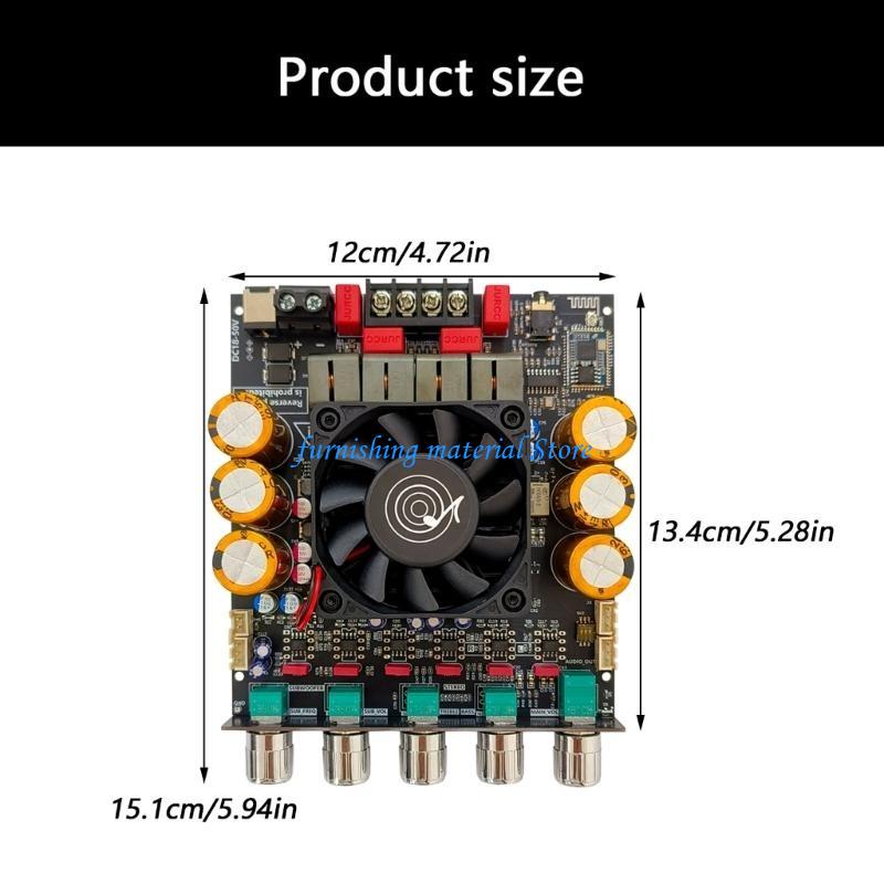 Y5GD Amplifier Board With 112dB 24Bit ES9023 Decoders & Cooling System