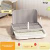 Splash-proof Dog Toilet Double Layer Dog Potty New Dog Urine Pot  Small and Medium Dogs