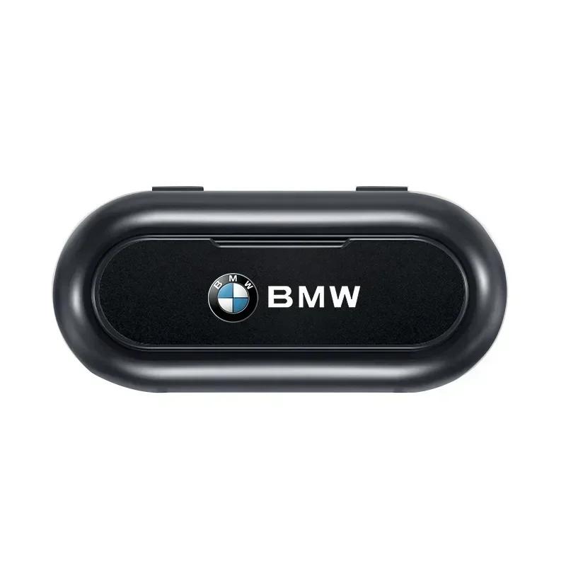 Scatola portaocchiali portaoggetti organizer per parasole auto Accessori Per BMW E36 E46 E53 E90 E60 E61 E93 E87 X1 X3 X5 X6 F30 F20