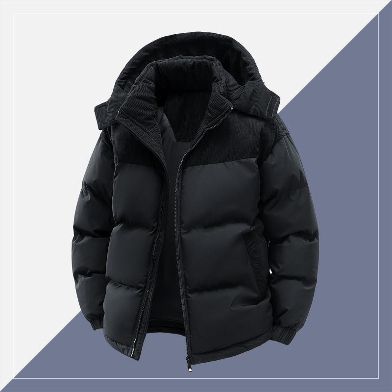 Men's Winter Couple's Warm Clothing, Loose and Casual Cotton Jacket, Versatile Winter Clothes, Bread and Cotton Jacket