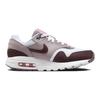 New Nike Air Max 1 Anti Slip Wear Resistant Kids Lifestyle Shoes White Purple Kids' DZ3307-112