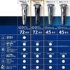 Philips 9000 Series Mens Electric Shaver Razor Beard Trimmer 72 Blade360-D Flex HeadPersonal Fit Shaving/SkinIQ Technology Model
