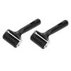 2 Pcs Brayer Roller 6cm Length Rubber Roller Art Ink Roller Tool for Printmaking Painting Crafting