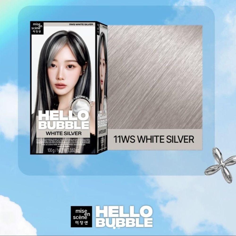 Hello Bubble 11WS White Silver 100g AUTHENTIC STORE