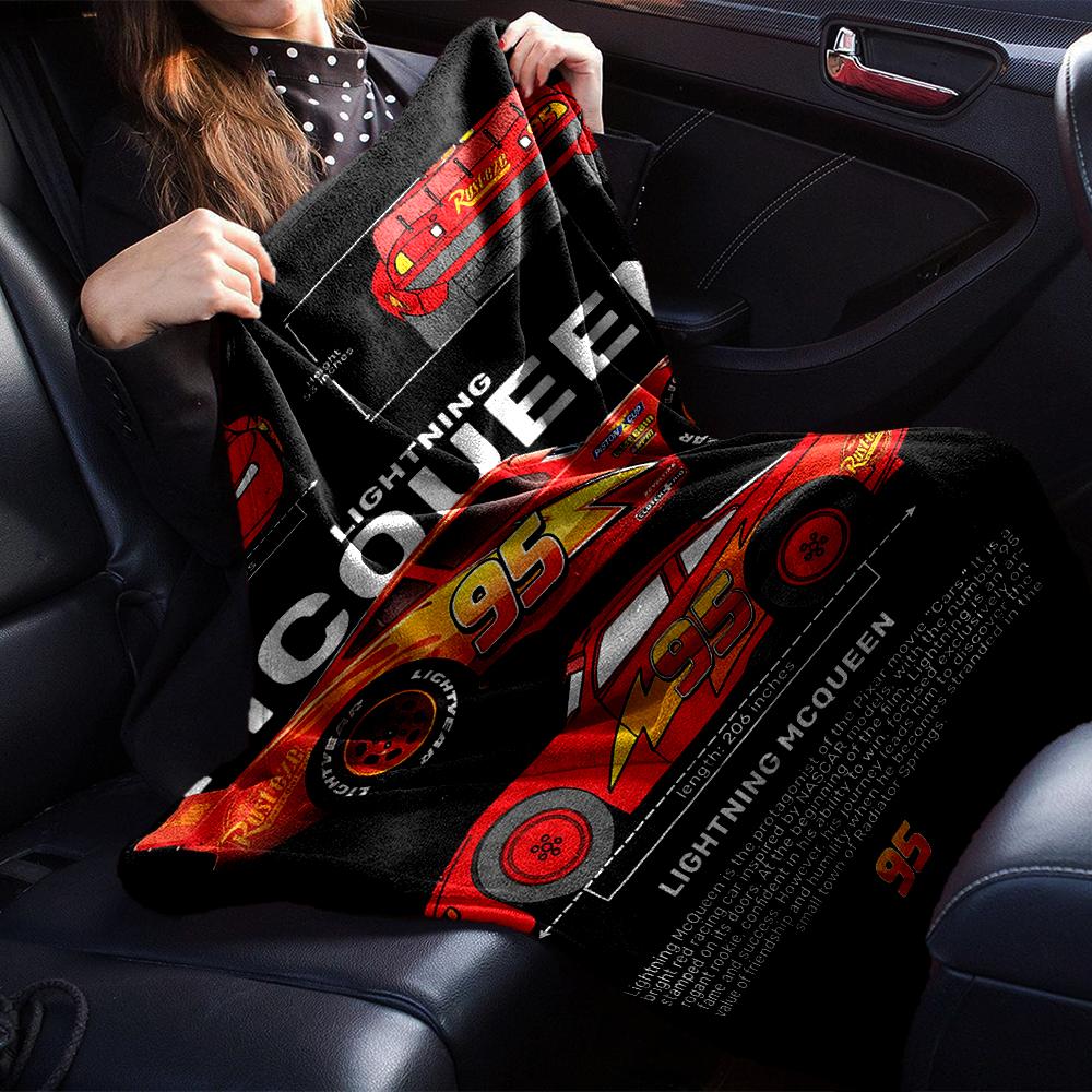 Mcqueen Car Blanket Soft Throw Blanket For Home Bedroom Bed Sofa Travel Office Solid Christmas Blanket