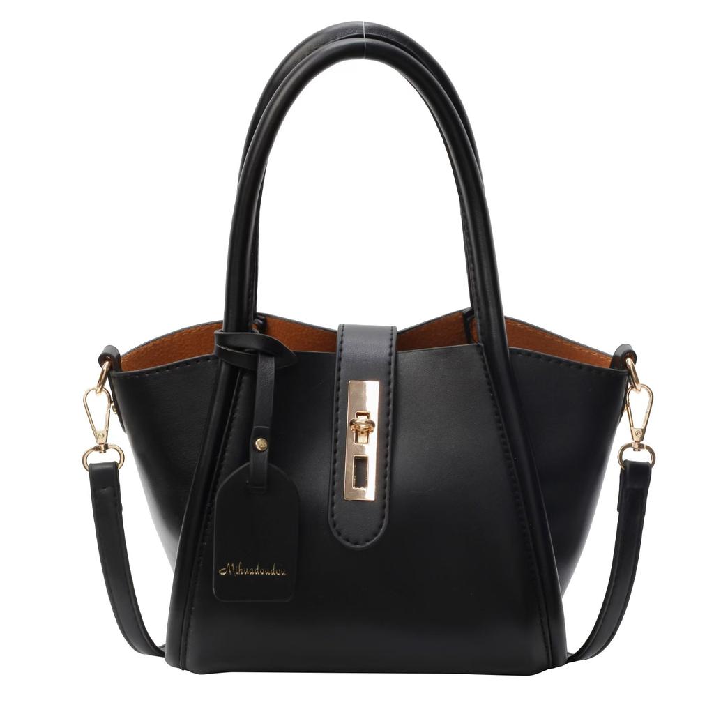 Fashion Niche Kontrastfarben Tragbare Einkaufstasche Damentasche Schultertasche Brieftasche Crossbody Damentasche