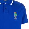 Polo Ralph Lauren SS22 Classic Bear Embroidered Short Sleeve Polo Shirt Men Tops Blue 710867573001