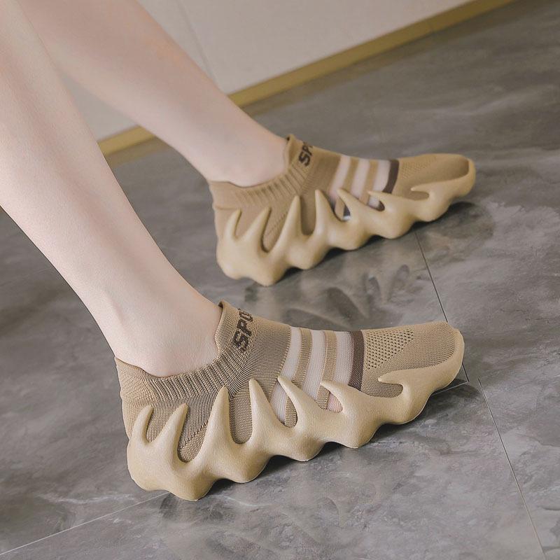 Flying knitting sneakers socks octopus gym treadmill shoes yoga indoor and outdoor soft soles lightweight