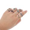 15 Stück/Set Vintage Ring Persönlichkeit Punk Gothic Herren Damen Ringe Schmuck Geschenk