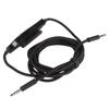 Headphone Sound Cable 3.5mm Gaming Headset Aux Cord with Inline Mic Mute Volume Control for Logitech G633 G933 G935 G635
