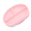 Baby Plates Silicone Divided Plate Dishwasher Microwave Washable Safe Toddlers Kids Plates