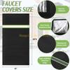 KX4B Reusable Outdoor Faucet Covers Winter Freeze Protective Pipe Insulation