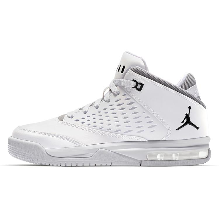 

New Jordan Flight Origin 4 White Black GS 921201-100 36.5