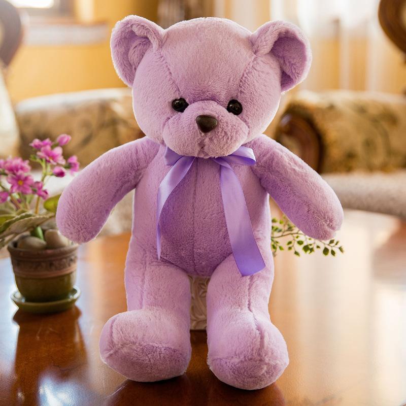 Ten-color Teddy Bear Doll Soft Cute Plush Toy Doll Children's Plush Toy Soothes the Bear