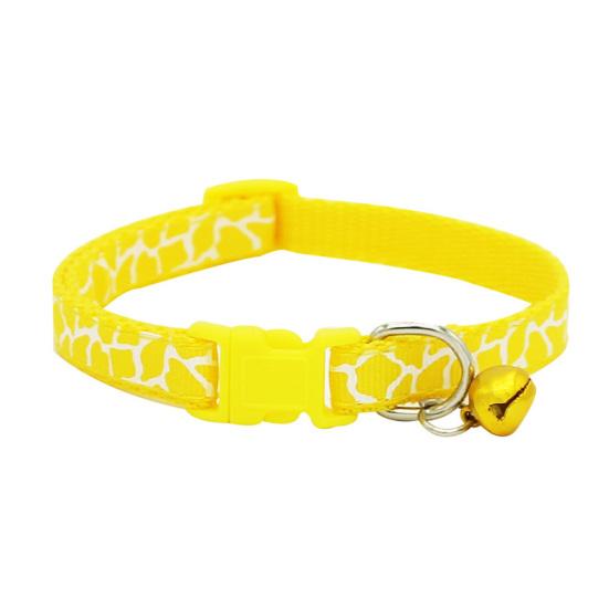 Fashion Adjustable Pet Collar Necklace with Bell for Small Dog Puppy Kitten Cat