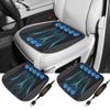 Cooling Car Seat Cushion Ventilated Seat Cushion 3-speed Ergonomic Supportive Mat For Vehicle Driver Back Sitting Travel Elderly