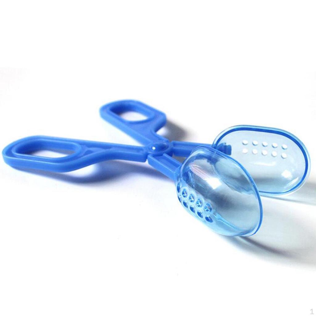 Plastic Reptile Feeder Clip Handle Catcher Bird Accessories Spider Tortoise