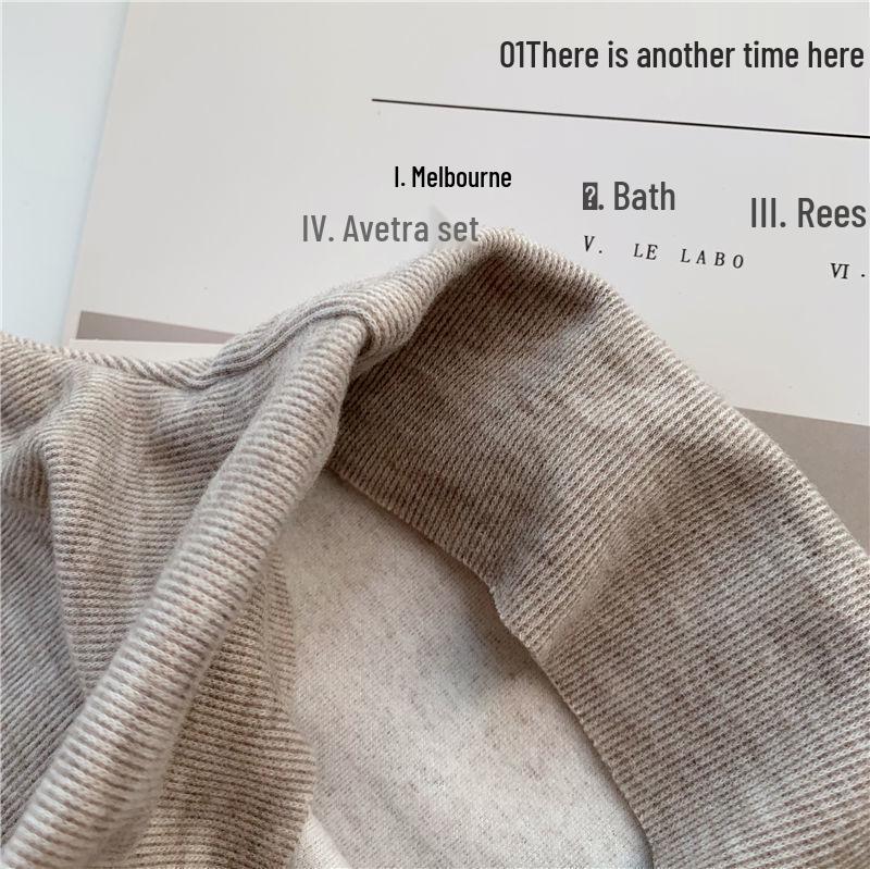 Women's Fleece-Lined Slim-Fit Long Sleeve Base Layer Top - Warm, Half-High Neck, Solid Color, Versatile, Autumn/Winter Style.