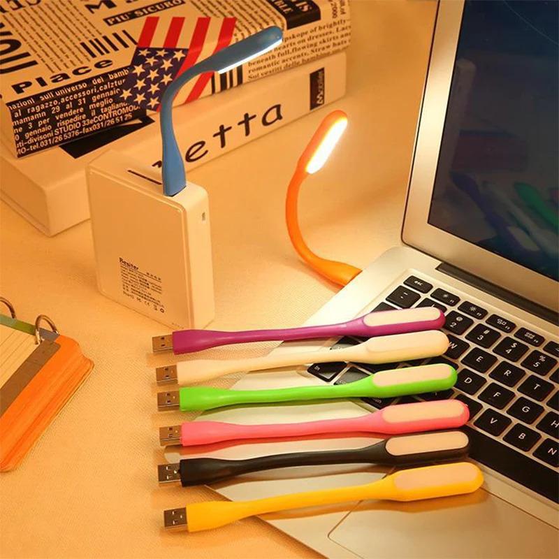 1-6pcs Portable USB 5V LED Reading Lamp Mini Book Light with USB For Power Bank/computer Led Lamp Protect Eyesight LED Laptop