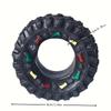 1pc Durable Dog Chew Wheel Toy - Chew-Resistant Design Interactive Sound Teeth Training Play Supplies, Suitable for Puppies