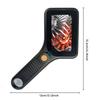 500X Magnification Digital Microscope 2MP Portable Handheld Microscope Rechargeable Microscope Camera for School Outdoor Teach
