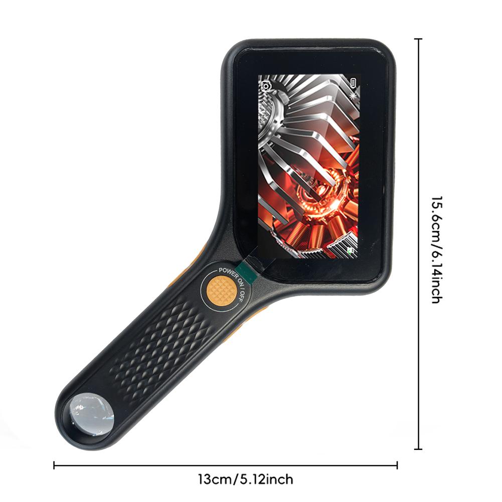 500X Magnification Digital Microscope 2MP Portable Handheld Microscope Rechargeable Microscope Camera for School Outdoor Teach