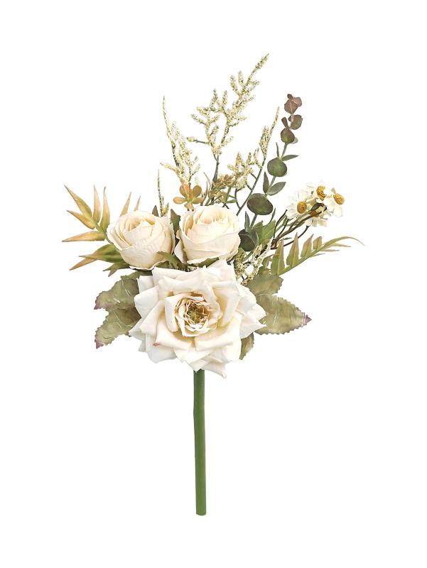 Artificial Flowers Decora Home Room DiningTable Vase Wedding Wreath Festival Roses Arch Silk Brial Bouquets Hotsale Diy Gift Box