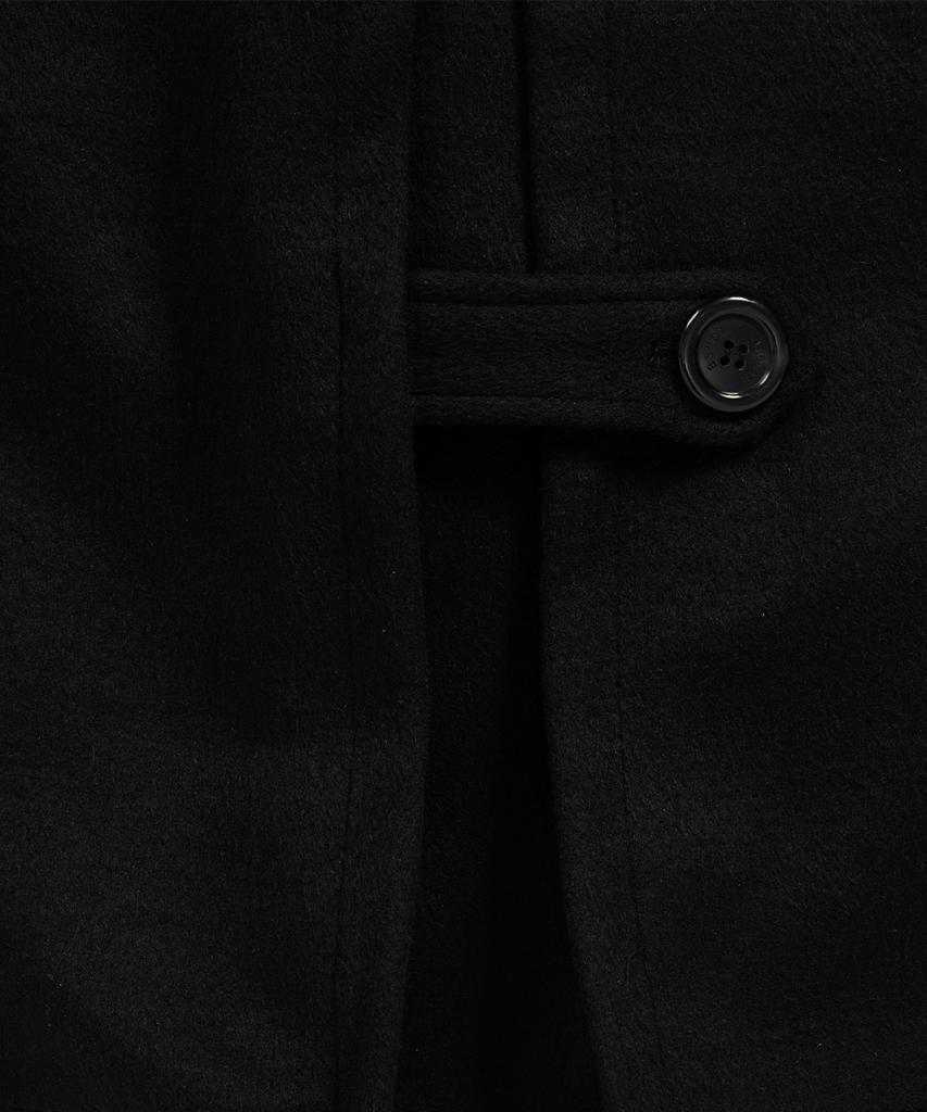 ASON Allo Hood Long Coat / Black