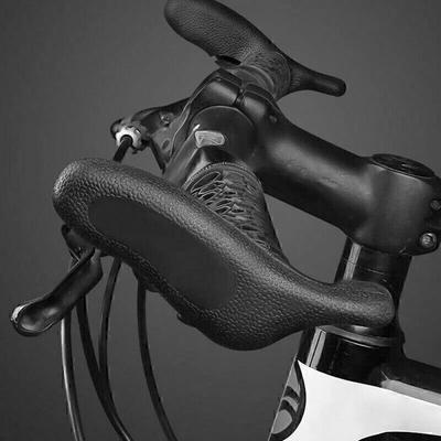 1 Pair MTB Mountain Bike Handlebar Bar End Grips Bicycle Cycling Lock On Rubber Grip