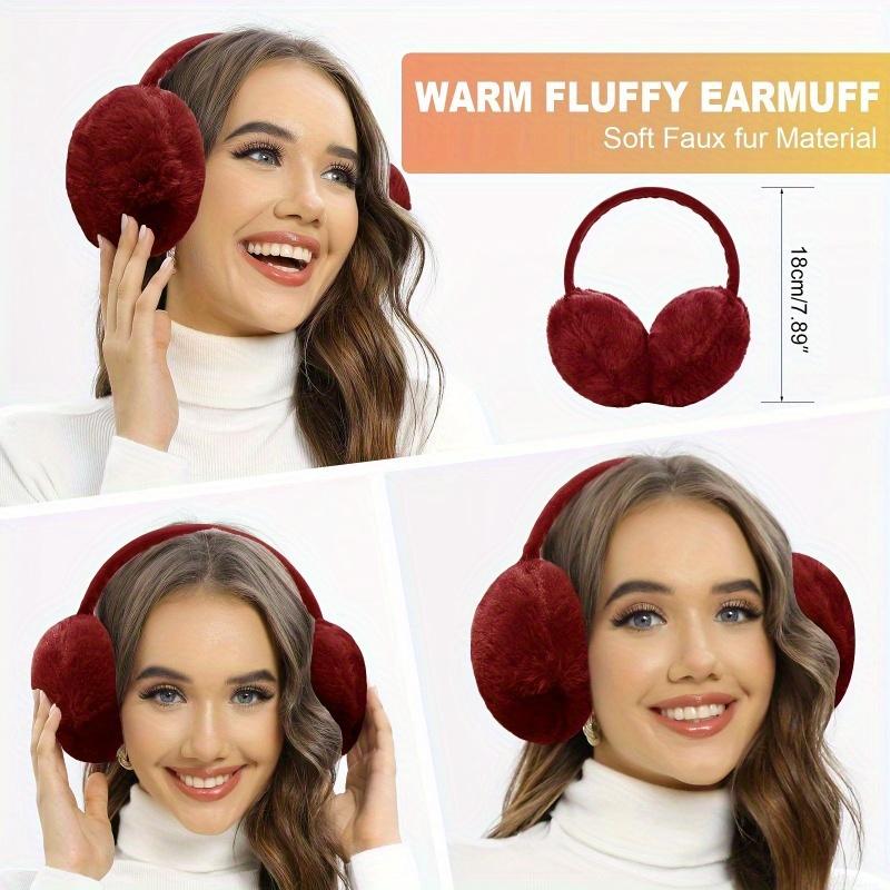 high quality5pcs/Set Winter Outdoor Sports Equipment: Thick Warm Knit Hat, Neck, Touch Screen Gloves, Plush Ear Muffs and Snow Socks, Suitable for