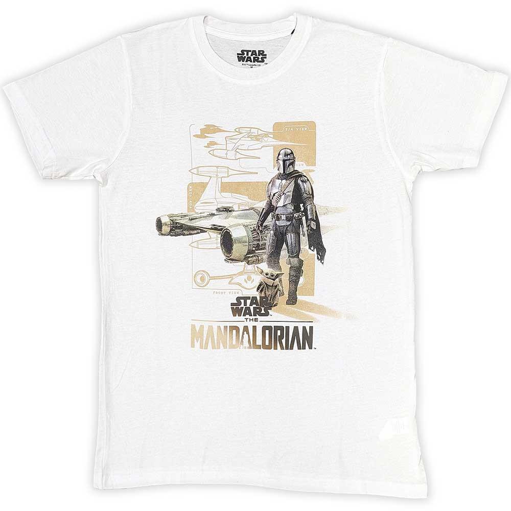 Star Wars T-Shirt: The Mandalorian Din & Grogu OFFICIAL NEW XL