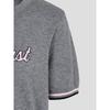 Binpolleidiseu [B. My] Wool Blend Lettering Point Knit Gray (Bf5851N013)