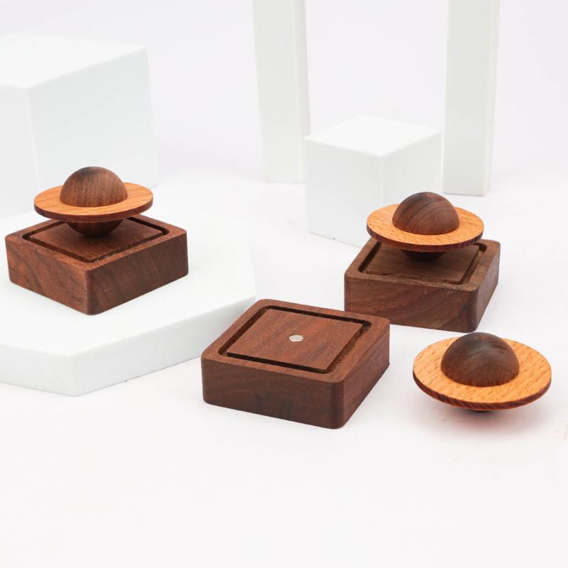 BOLTIFY 1pcs wood scent No essential oil diffuser Jupiter shape home decoration fresh air present to friend dorm room essentials