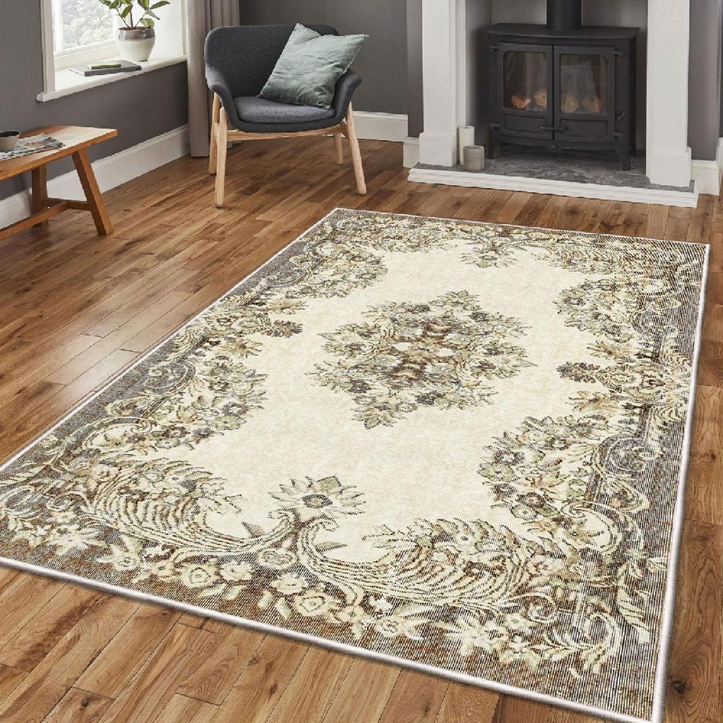 Decorative Special Design Modern Floor Rugs Patterned Non-Slip Base Washable
