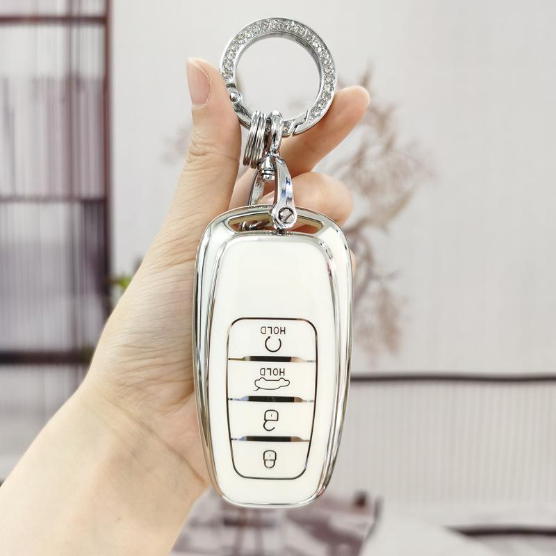 Compatible Hongqi Car Key Cases for H5, H9, E-HS9, H7, E-QM5, E-HS3, HS5, HS7 Models
