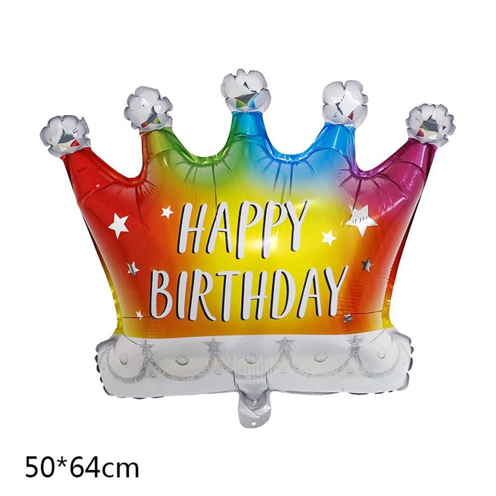 Premium Happy Birthday Aluminum Foil Balloons Ideal For Memorable Celebration Events