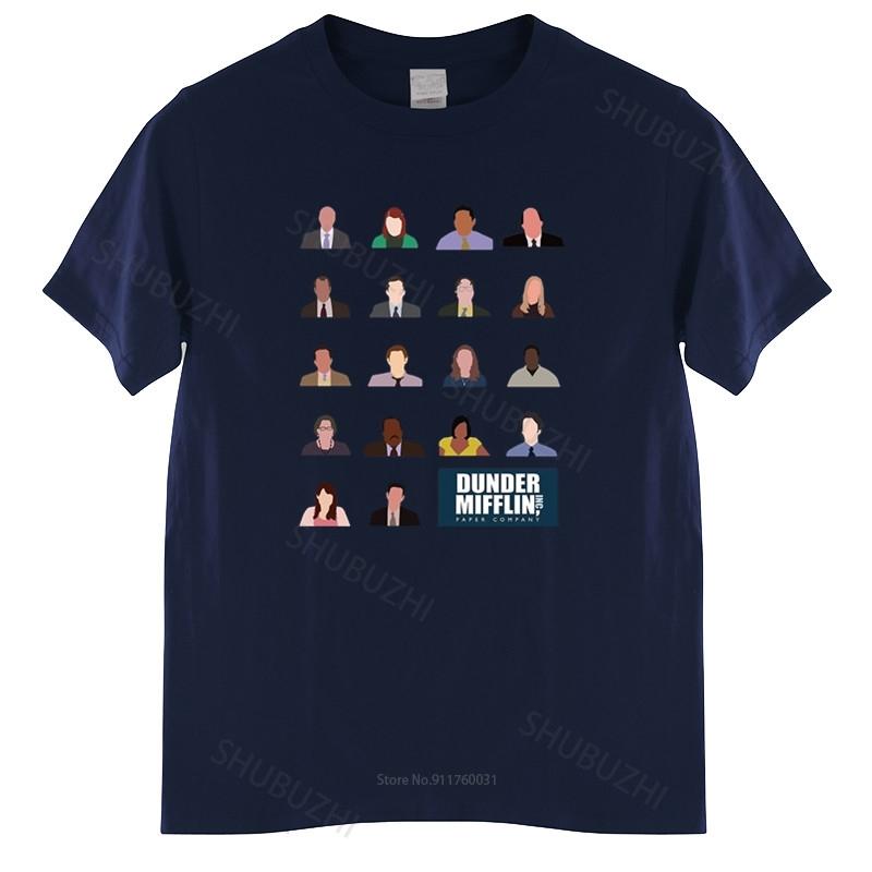 New Arrived Unisexs t shirt Brand Dunder Mifflin Inc Paper Company TSHIRT Bigger Size Homme Black Tshirt drop shipping S