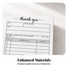 Carbonless Receipt Pad White and Yellow Order Form Chipboard Backing 2Part Book