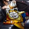 1pc Cat, Garfield Printed Flannel Blanket, Super Soft Plush  Bed Cover, Four Seasons Quilt for Sofa, Bed, Office,52