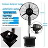 Powerful Commercial Outdoor Water-Cooled Misting Fan