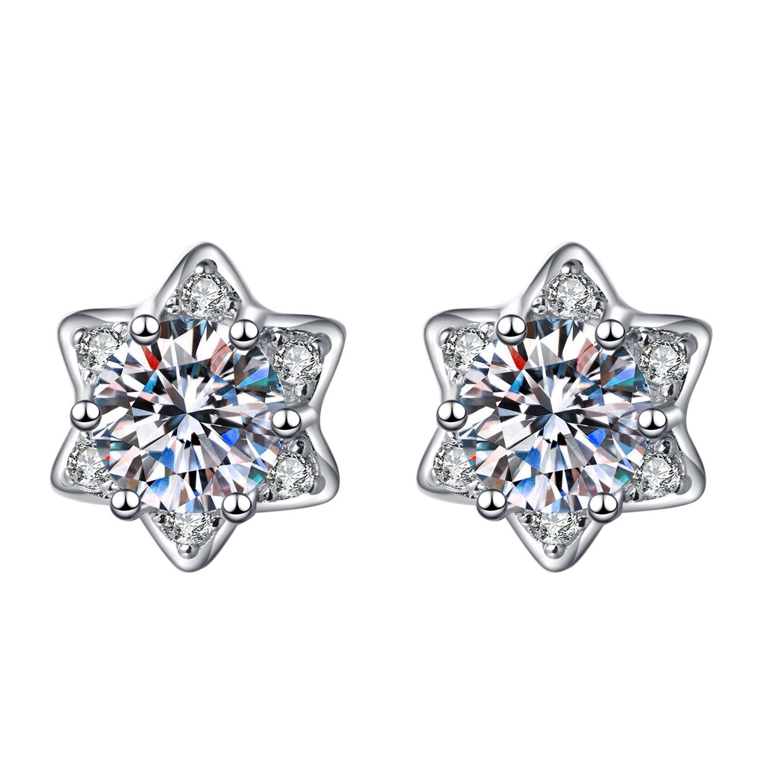 

Серьги-гвоздики с бриллиантами и цирконием, гипоаллергенные серьги-гвоздики для женщин, изящные украшения, наполнители для чулок