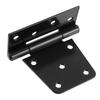 4Pcs Heavy Duty Black Iron Gate Hinges Replacement Barn Gate Hinge Hardware Folding Garden Gate Hinge Easy to Use