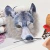 1 Stück Tier Wolf Maske für Jeden, Universal für Halloween Party Treffen Unisex Tier Gesichtsmaske, Wolf, Einheitsgröße