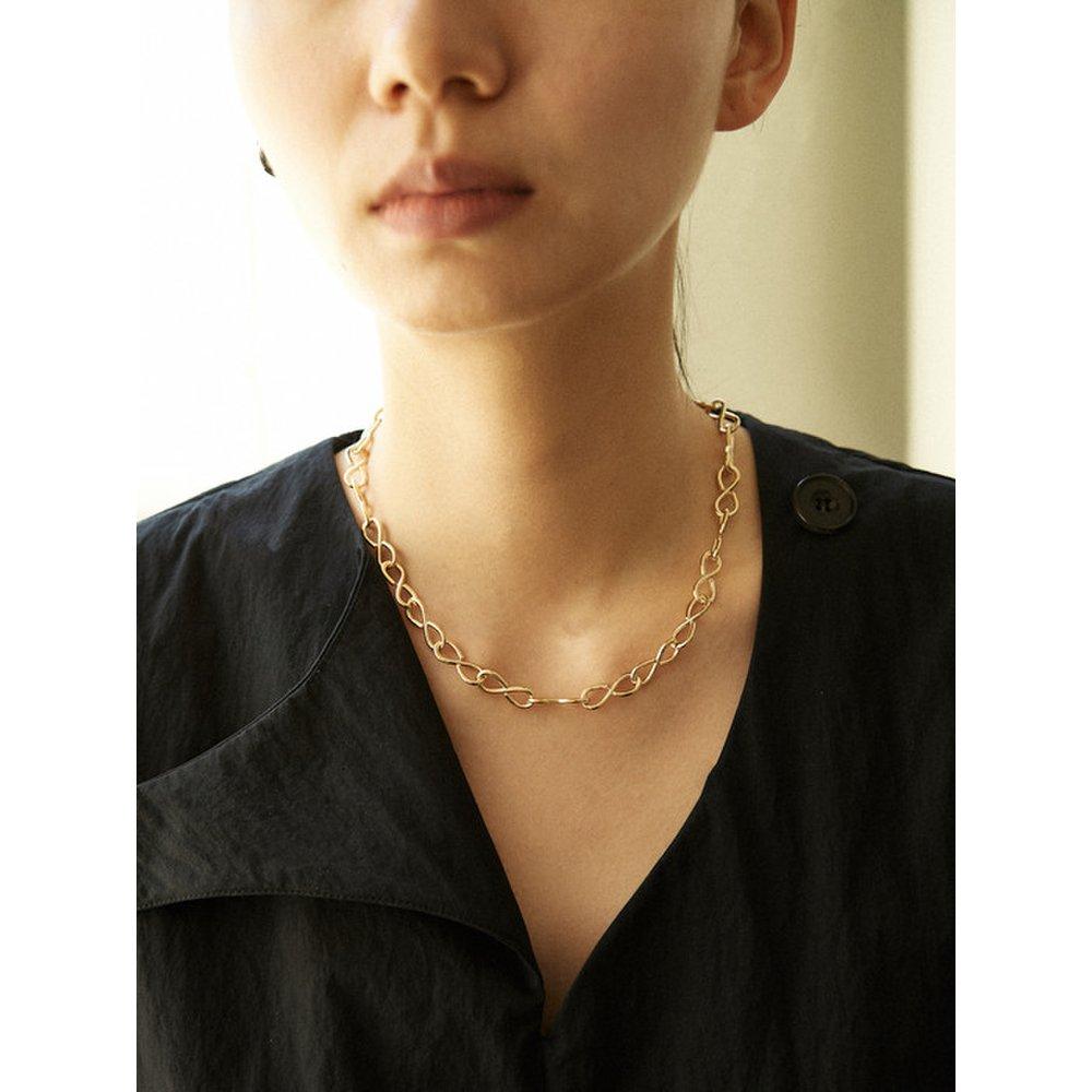 Rest In City 12 Necklace - Gold 48Cm For Men